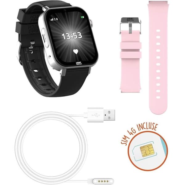 Smartwatch - Buki - Buki Watch PRO - SIM-kort inkluderat - GPS - Stänkskyddad