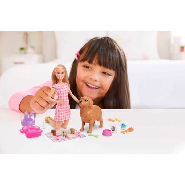 Barbie - Valpfödelselåda - Modedocka - Från 3 år HCK75