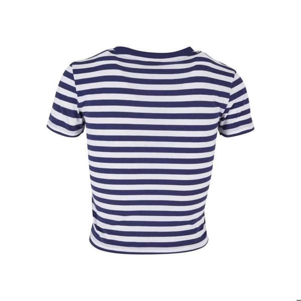 Kort randig T-shirt dam Urban Classics