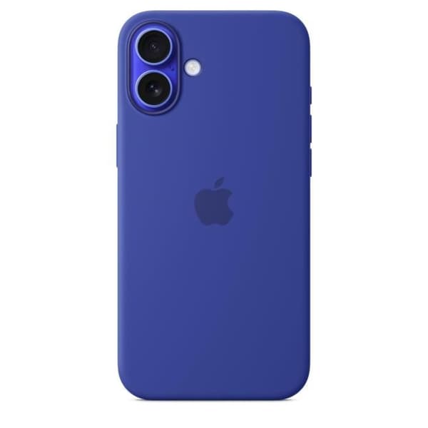 APPLE iPhone 16 Plus - Silikonfodral med MagSafe - Ultramarine