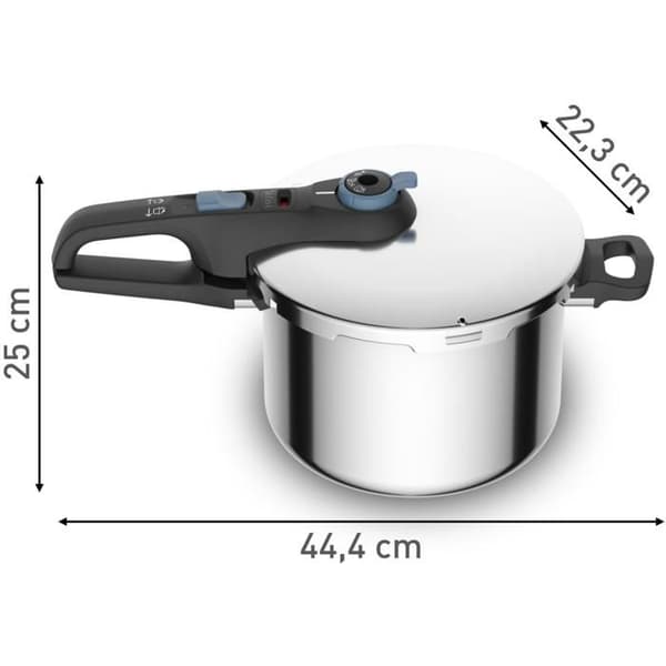 Tefal Secure Trendy P2580701 Tryckkokare 6 l