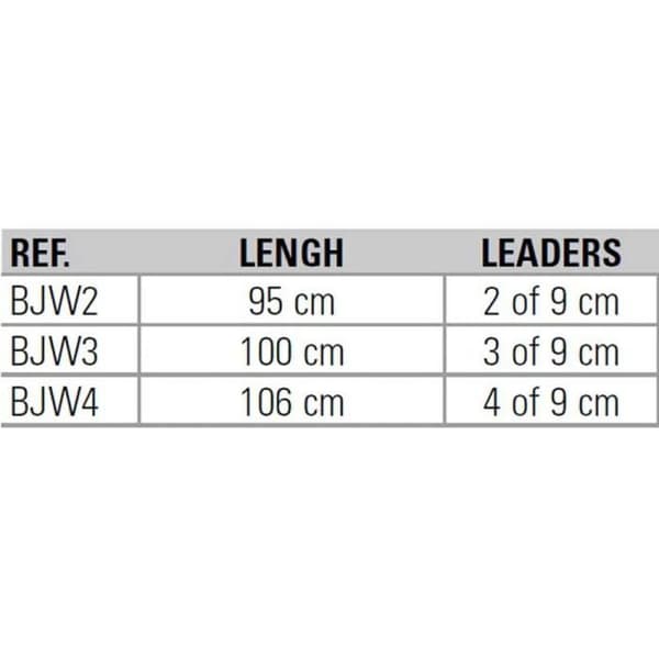 Fiskledare - Asari - Mod JW - Silver - 95 cm