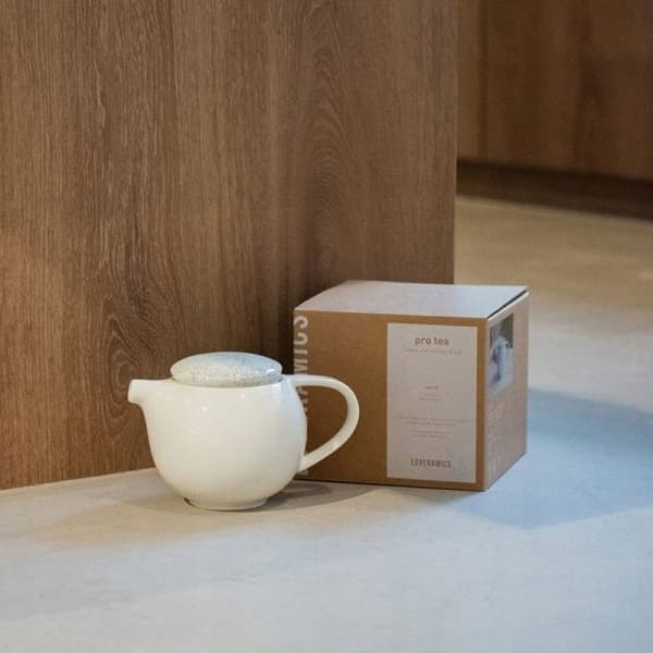Infuser för frukt Loveramics Pro Tea - Teapot med infuser 400 ml - Beige