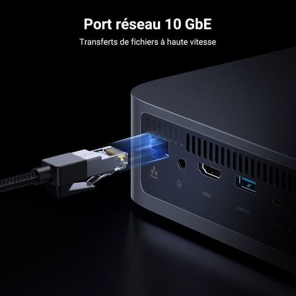 NAS-server - UGREEN - DXP480T Plus - 4 fack - 8 GB