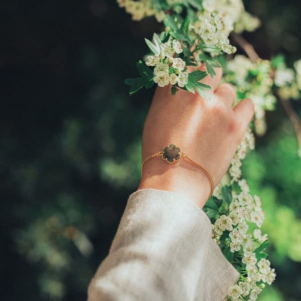 Armband i Labradoritsten för kvinnor Sloya Hexalia