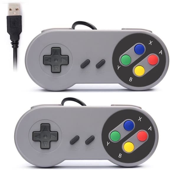Spelkontroller - Riitek - GP100 - USB - Kompatibel med PC, Mac, Linux - 1,5 m kabel
