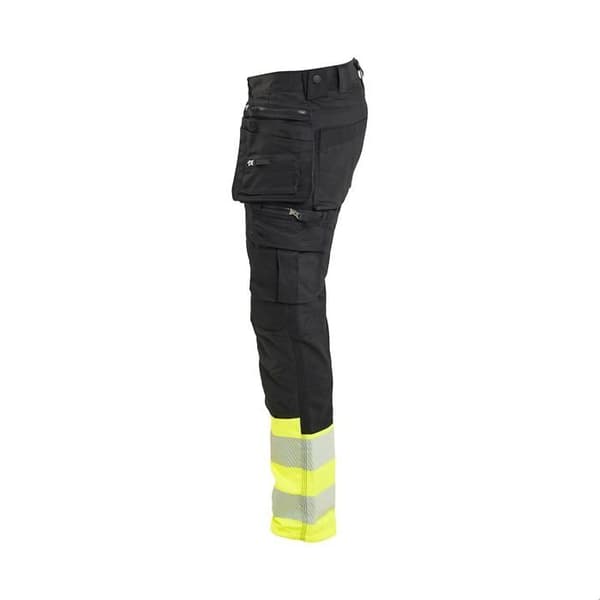 Blaklader stretch arbetsbyxor med hög synlighet