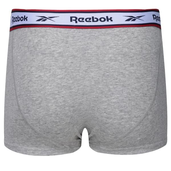 REEBOK 3-pack boxers i bomull - Herr - Svart, grå och vit