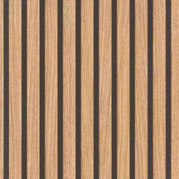 Rasch Selection 278408 Papper Tapet Paneler Trälistor 0.53 x 10.05 m beige