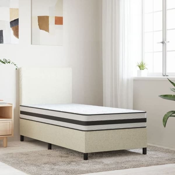 vidaXL Bonnell resårmadrass Medium 90x200 cm 372955
