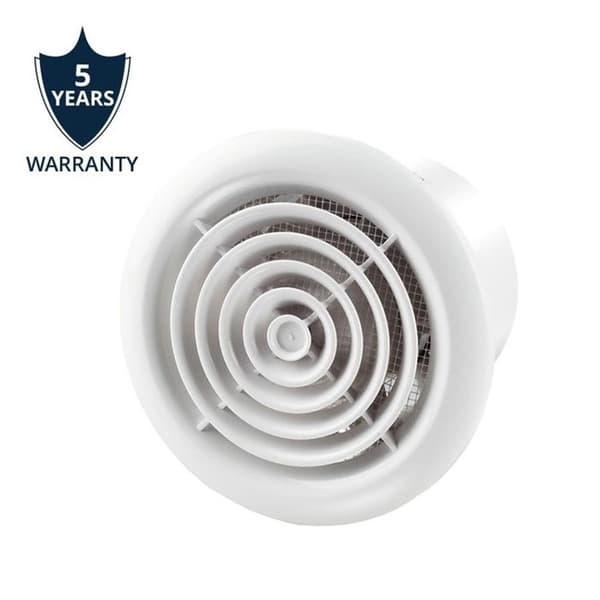 Extractorfläkt - HAUSHALT PF L125 - Vit - 12,5 cm - 16 W