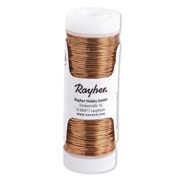 Koppartråd, 0,40 mm ø, rulle 40 m