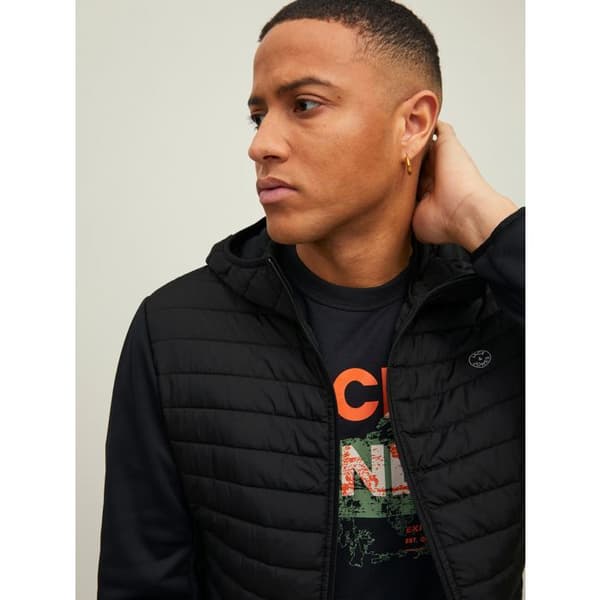 Jack & Jones Multi Quilted Noos jacka - svart - M