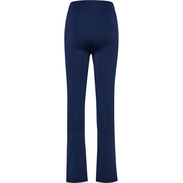 Högmidjade leggings för flickor Hummel - black iris/black iris