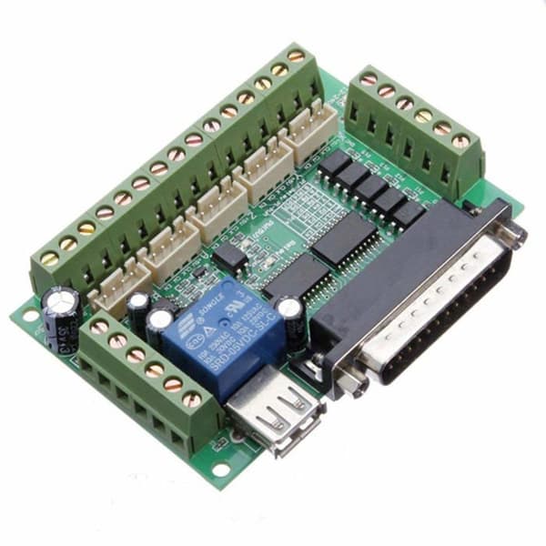 Dollatek Switch - DollaTek - 5 Axis CNC-kort med optisk koppling för MACH3 Stepper Motor Driver