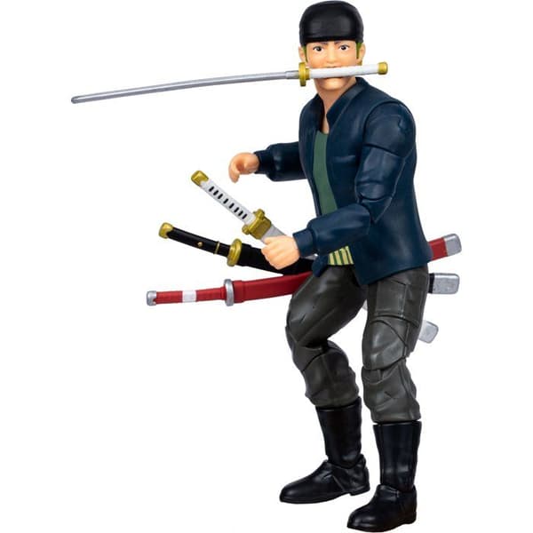 Rörlig figur - ONE PIECE - Zoro - 15 cm - Från 4 år
