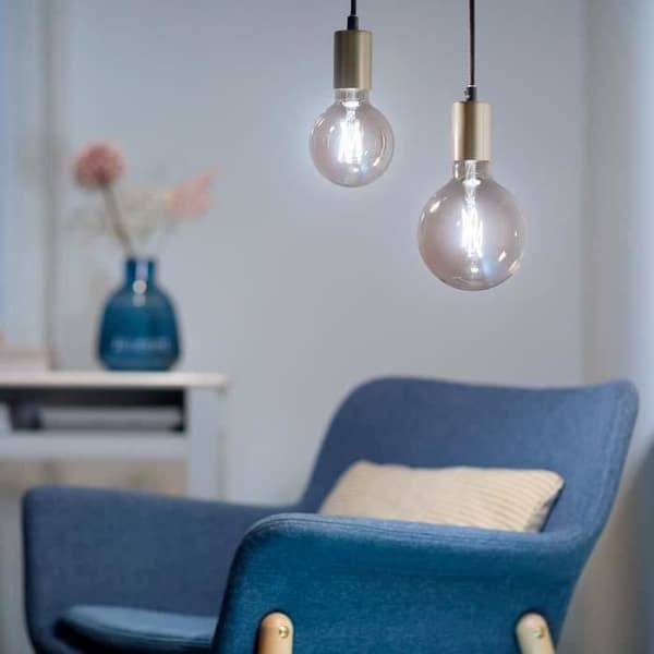WiZ Connected glödlampa Globe 120 vintage Vit variabel E27 50W