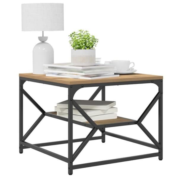 Låg bord - Ek - 51x50x40 cm - Rektangulär - Contemporary stil