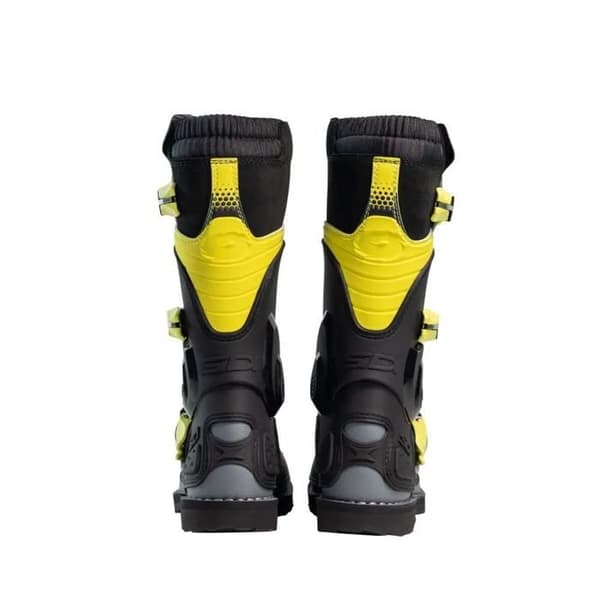 Sidi Flame motocrossstövlar - svart/lime