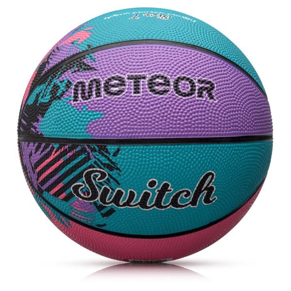 Basketboll - METEOR - Meteor Switch - 8 paneler - Storlek 7 - Utomhus/Inomhus