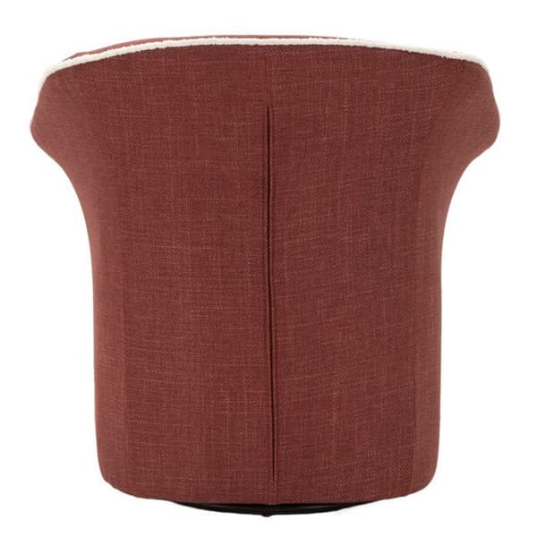 Design Snurrfåtölj "Siena" 83cm Bordeaux