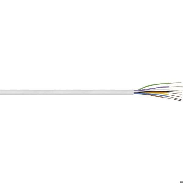 Kabel för ringklocka Kash 70I130 3 x 2 x 0,8 mm² vit 10 m