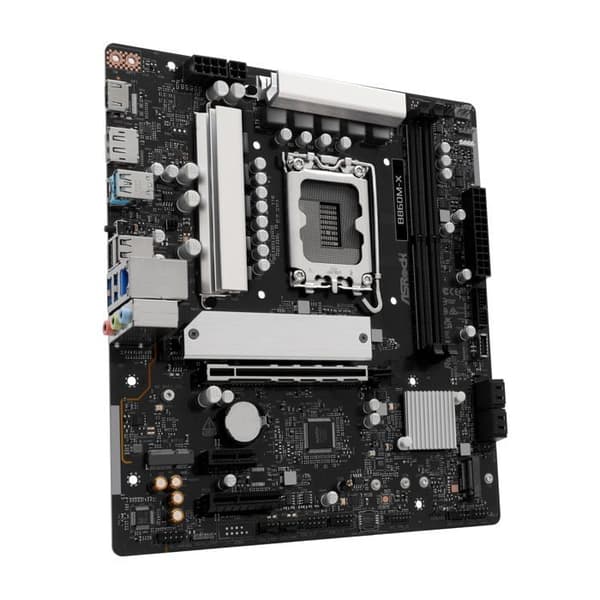 Moderboard Micro ATX - ASROCK - B860M-X - Intel LGA 1851 - 64 Go RAM - DDR4 SDRAM