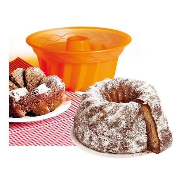 Silikonform - ORION - BABOVKA - 23,5 cm - Orange - Tål diskmaskin