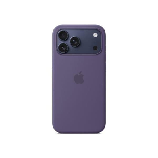 Siliconefodral med MagSafe för iPhone 17 Pro Max – Lila dimma