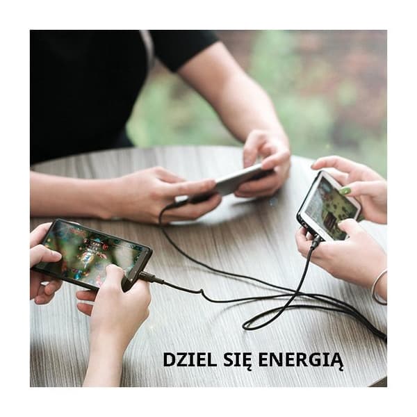 USB-C-kabel 1,5 m 2 A - snabbladdning, flätad