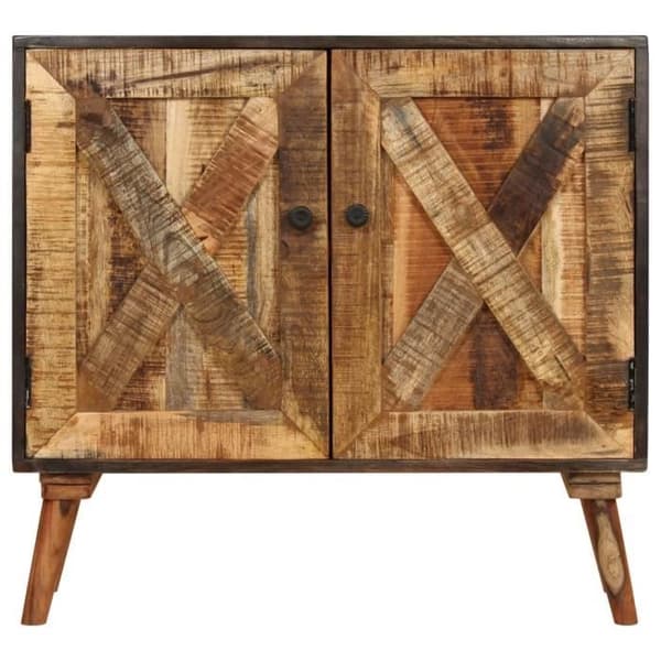 vidaXL Buffé i massiv mangoträ 85 x 30 x 75 cm