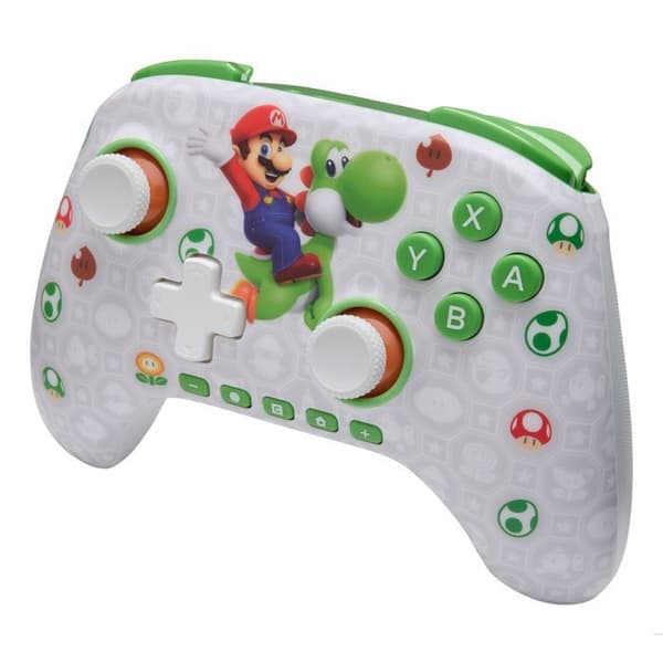 Trådlös Manette Powera Mario & Yoshi-Tillbehör-SWITCH 2