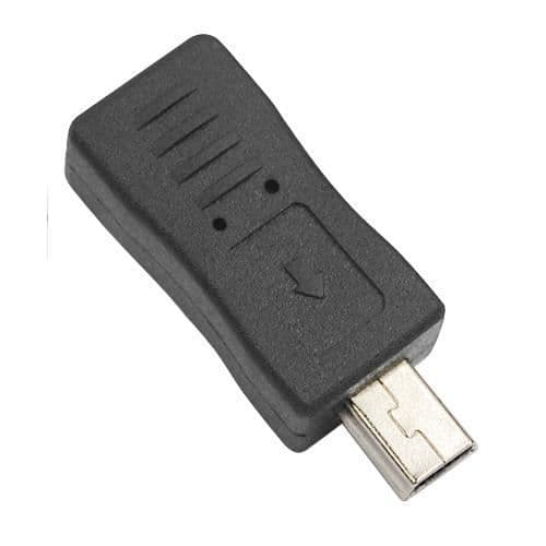 TRIXES Mini USB-hane till Micro USB-hona-adapter
