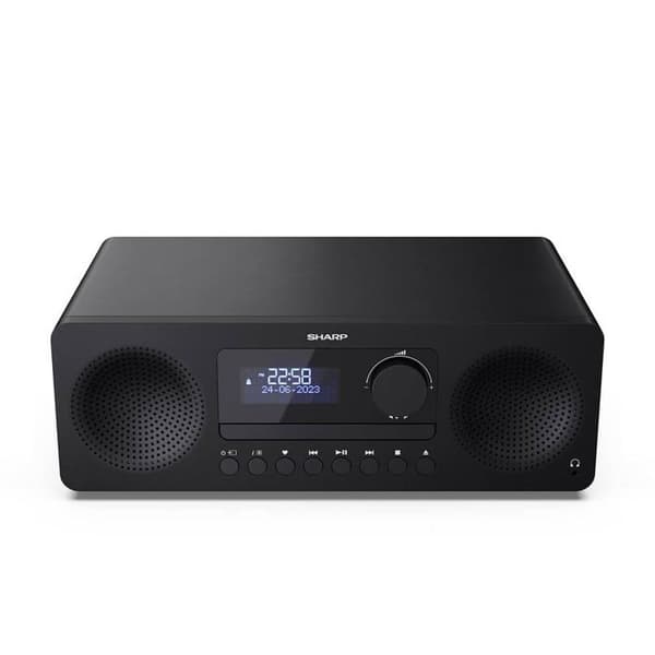 Sharp XL-B720D Stereosystem Bluetooth, AUX, CD, DAB+, USB, med fjärrkontroll 60 W svart