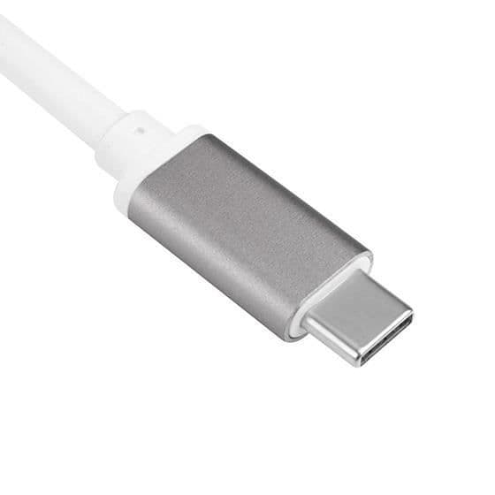 Adaptator - SilverStone - SST-EP08C - USB 3.1 Typ C till HDMI 4K - USB Typ A - Anthracit
