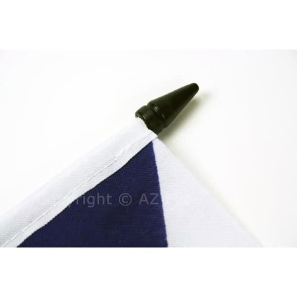 Borddukar - AZ FLAG - Spanien - 15x10cm - Polyester - Svart plastbas