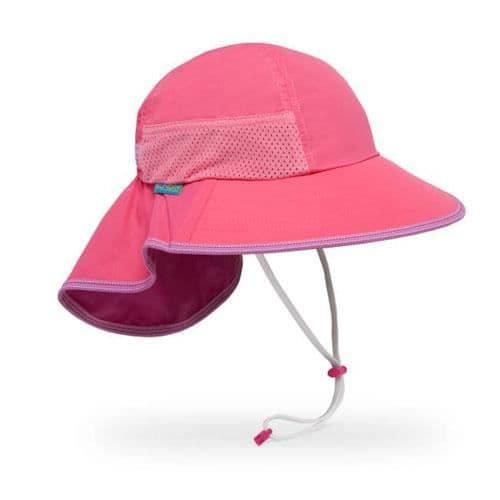 söndag eftermiddag leker barnen med hatt - c (m) varm rosa