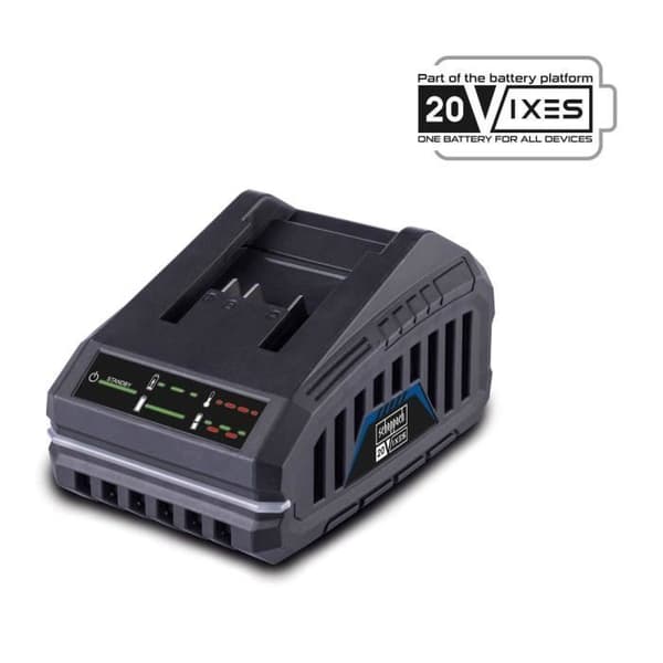 laddare 2.4A 20V - universellt batteri för SCHEPPACH 20V IXES-serien