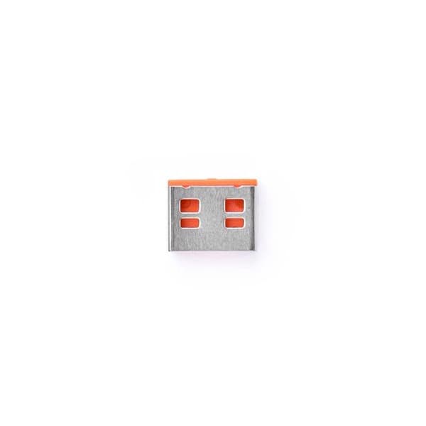 USB-A portblocker - Smart Keeper - UL03P2OR - 100-pack - Orange