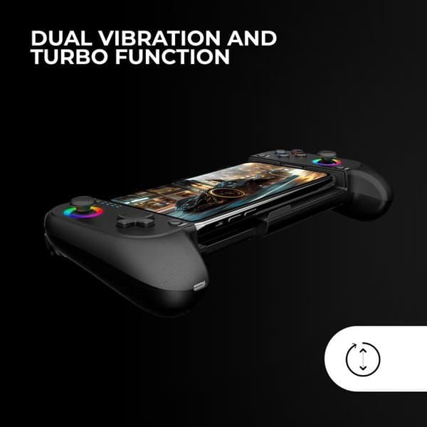 Spelkontroll - MARSGAMING - MGPX - Bluetooth 5.0 - RGB Neon - Dubbel Vibration