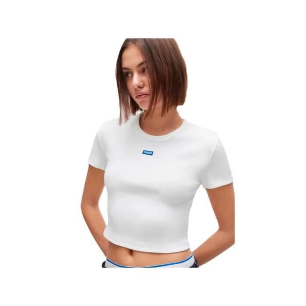 T-shirt - Boss - Dam - baby - Vit - Bomull