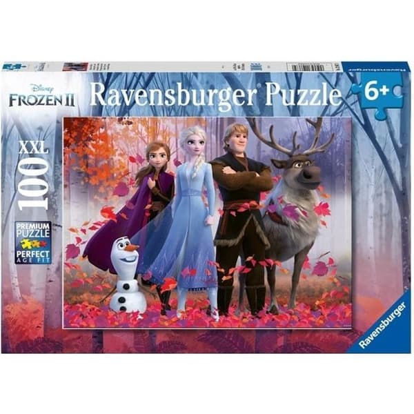 Frozen 2 Puzzle - Ravensburger - 100 XXL-bitar - Skogens magi