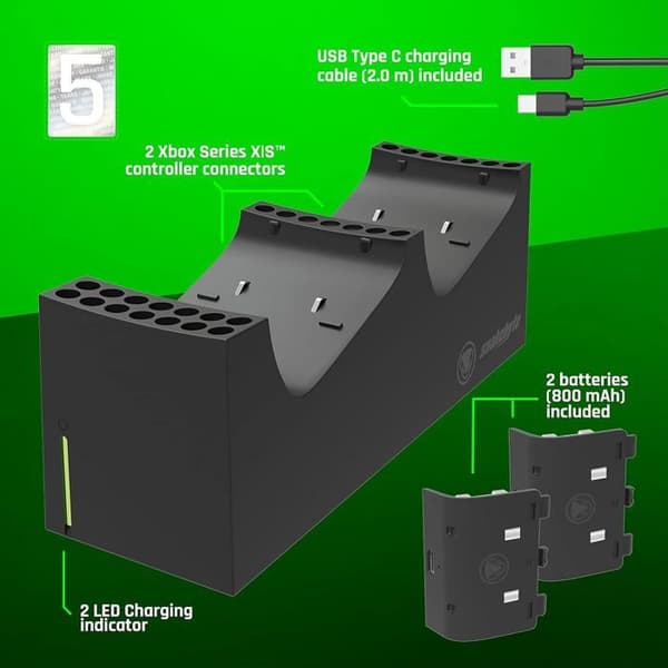 Laddstation XBOX Series X Black Edition - Snakebyte