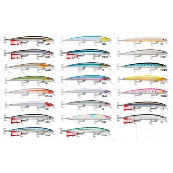 Rapala MaxRap 130 mm - MaxCast, exceptionell simaktion, VMC® krokar
