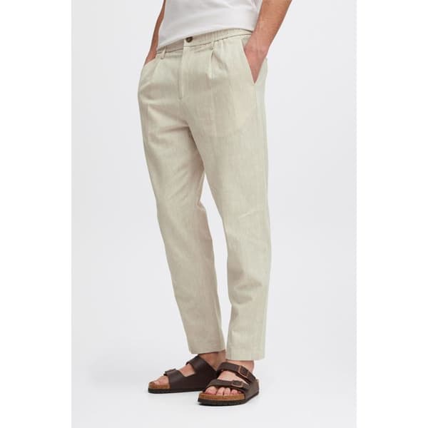 Linneblandning Byxor Casual Friday Marc 0144