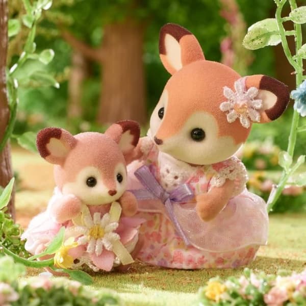 Bebisar Biche och balansvagn - SYLVANIAN FAMILIES - 5801
