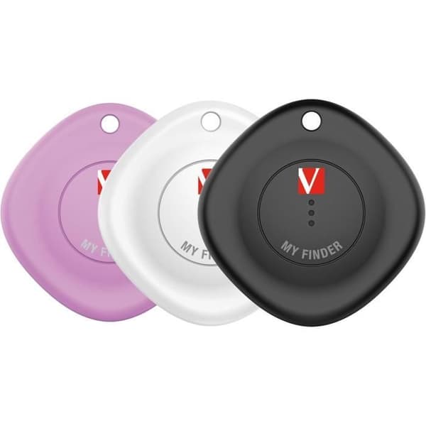 Tracker Bluetooth - VERBATIM - Min Hittare - Set om 3 - Kompatibel med Apple - Lång batteritid