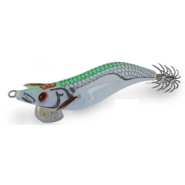 Turlutte - DTD - Oita 9cm - Grön - UV - Blått ljus