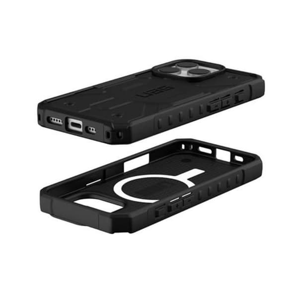 Coque - UAG - iPhone 16 Pro - Antimikrobiell - Förstärkt - Pathfinder Svart