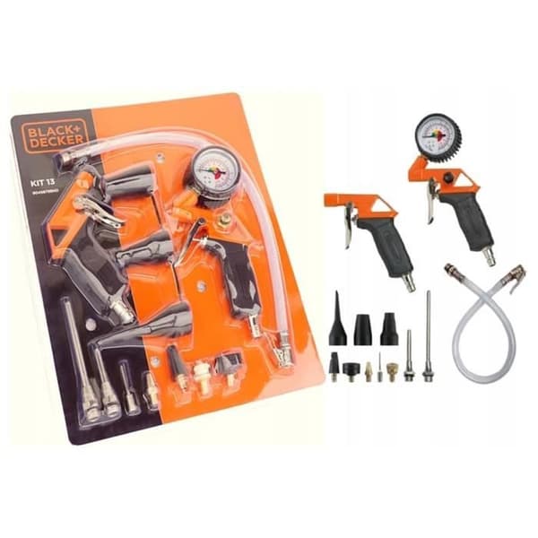 BLACK+DECKER Lufttillbehör 13 st